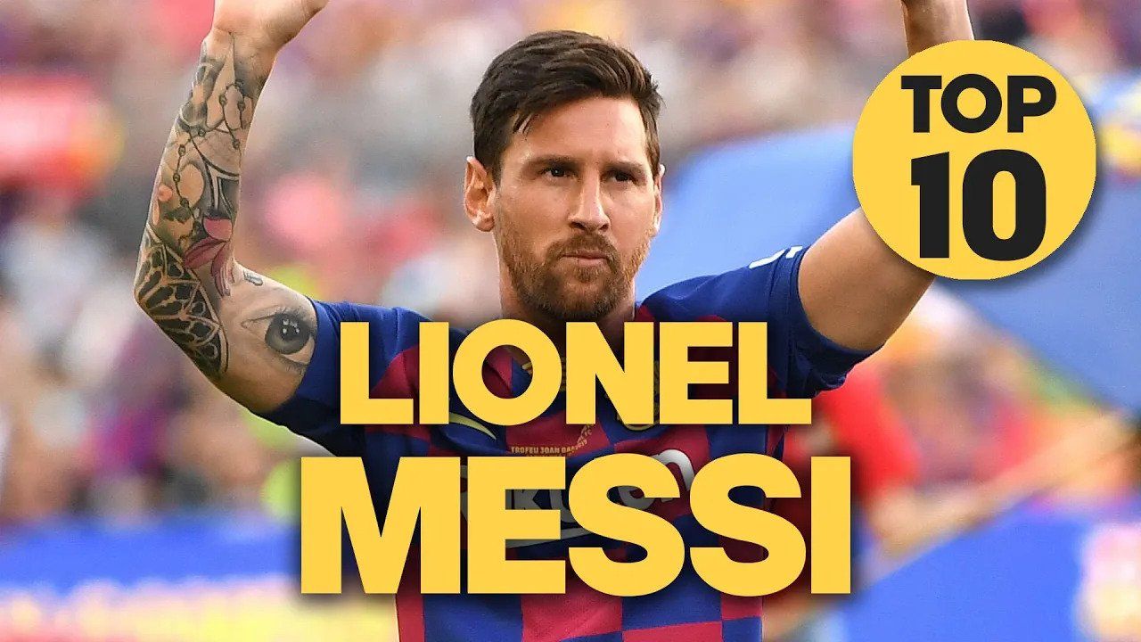 Lionel Messi Top 10 Zajímavosti Stream